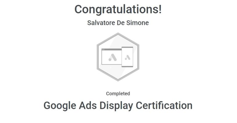 Certification Google Ads pour Tapageweb