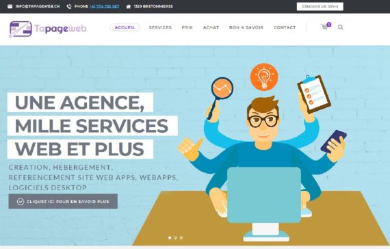 Une agence, mille services web et plus. Création, hébergement, Référencement site web, apps, webapps, logiciels desktop